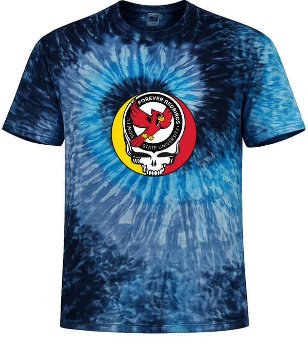 Illinois State University Stealie Tie-Dye T-Shirt