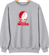 Illinois Stealie Premium Unisex Crewneck — Design: Illinois State University — Sport Grey