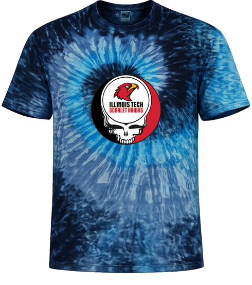 Illinois Tech Stealie Tie-Dye T-Shirt