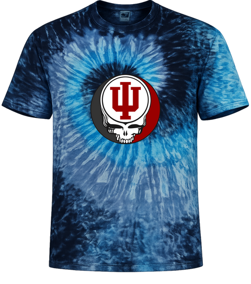 Indiana Stealie Tie-Dye T-Shirt