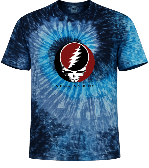University of Indiana Stealie Tie-Dye T-Shirt