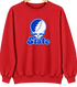Indiana Stealie Premium Unisex Crewneck — Design: Indiana State University — Red