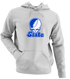 Indiana Stealie Premium Unisex Hoodie — Design: Indiana State University — Sport Grey