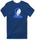 Indiana Stealie Premium Unisex T-Shirt — Design: Indiana State University — Navy