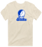 Indiana Stealie Premium Unisex T-Shirt — Design: Indiana State University — Sand