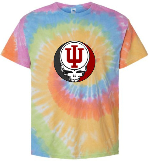 Indiana Stealie Tie-Dye T-Shirt