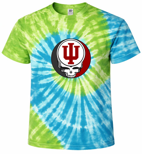 Indiana Stealie Tie-Dye T-Shirt