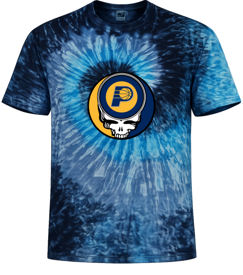 Indiana Pacers Stealie Tie-Dye T-Shirt