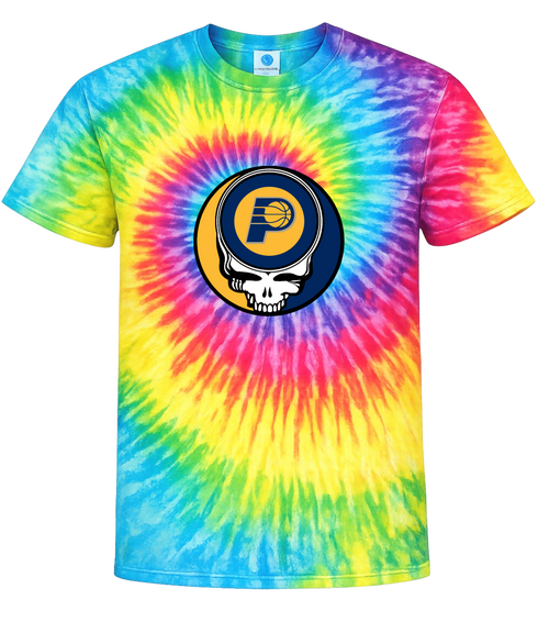 Indiana Pacers Stealie Tie-Dye T-Shirt