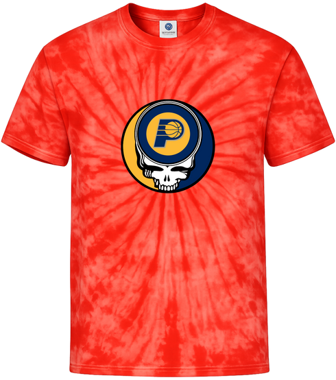 Indiana Pacers Stealie Tie-Dye T-Shirt