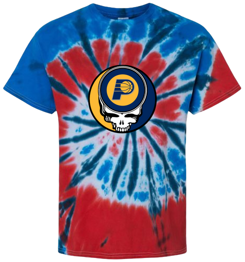 Indiana Pacers Stealie Tie-Dye T-Shirt