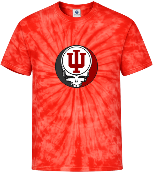 Indiana Stealie Tie-Dye T-Shirt