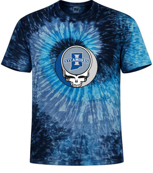 Indiana State University Stealie Tie-Dye T-Shirt