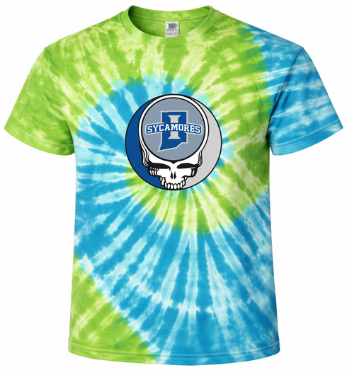 Indiana State University Stealie Tie-Dye T-Shirt
