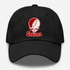 Indiana Stealie Premium Unisex Dad Hat — Design: Indiana University — Black