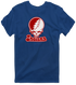 Indiana Stealie Premium Unisex T-Shirt — Design: Indiana University — Navy