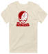 Indiana Stealie Premium Unisex T-Shirt — Design: Indiana University — Sand