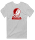 Indiana Stealie Premium Unisex T-Shirt — Design: Indiana University — Sport Grey