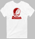 Indiana Stealie Premium Unisex T-Shirt — Design: Indiana University — White
