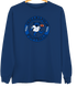 Indianapolis Football Dancing Bear Premium Crewneck — Indianapolis Colts — Navy