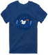 Indianapolis Football Dancing Bear Premium T-Shirt — Indianapolis Colts — Navy