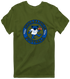 Indianapolis Football Dancing Bear Premium T-Shirt — Indianapolis Colts — Military Green