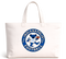 Indianapolis Football Dancing Bear Premium Tote Bag — Indianapolis Colts — White