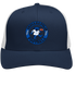Indianapolis Football Dancing Bear Premium Trucker Cap — Indianapolis Colts — Navy/White