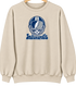 Indianapolis Helmet Stealie Premium Unisex Crewneck — Indianapolis Colts — Sand
