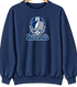 Indianapolis Helmet Stealie Premium Unisex Crewneck — Indianapolis Colts — Navy
