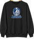 Indianapolis Helmet Stealie Premium Unisex Crewneck — Indianapolis Colts — Black