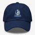 Indianapolis Helmet Stealie Premium Unisex Dad Hat — Indianapolis Colts — Navy