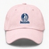 Indianapolis Helmet Stealie Premium Unisex Dad Hat — Indianapolis Colts — Pink