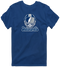 Indianapolis Helmet Stealie Premium Unisex T-Shirt — Indianapolis Colts — Navy