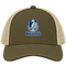 Indianapolis Helmet Stealie Premium Unisex Trucker Cap — Indianapolis Colts — Moss/Khaki