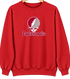 Indianapolis Stealie Premium Unisex Crewneck — Design: Indianapolis University of — Red