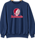 Indianapolis Stealie Premium Unisex Crewneck — Design: Indianapolis University of — Navy
