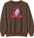 Indianapolis Stealie Premium Unisex Crewneck — Design: Indianapolis University of — Brown