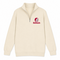 Indianapolis Stealie Premium Unisex Quarter-Zip — Design: Indianapolis University of — Sand