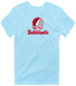 Indianapolis Stealie Premium Unisex T-Shirt — Design: Indianapolis University of — Light Blue