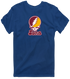 Iona Stealie Premium Unisex T-Shirt — Design: Iona University — Navy