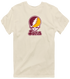 Iona Stealie Premium Unisex T-Shirt — Design: Iona University — Sand
