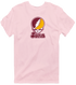 Iona Stealie Premium Unisex T-Shirt — Design: Iona University — Light Pink