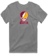 Iona Stealie Premium Unisex T-Shirt — Design: Iona University — Dark Heather