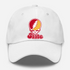 Iowa Stealie Premium Unisex Dad Hat — Design: Iowa State University — White