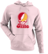 Iowa Stealie Premium Unisex Hoodie — Design: Iowa State University — Light Pink