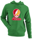 Iowa Stealie Premium Unisex Hoodie — Design: Iowa State University — Irish Green