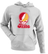 Iowa Stealie Premium Unisex Hoodie — Design: Iowa State University — Sport Grey
