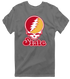 Iowa Stealie Premium Unisex T-Shirt — Design: Iowa State University — Charcoal