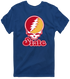 Iowa Stealie Premium Unisex T-Shirt — Design: Iowa State University — Navy